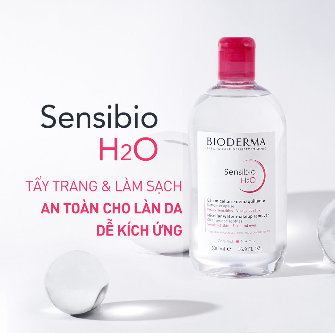 Nước Tẩy Trang Bioderma Dành Cho Da Nhạy Cảm 500ml - Ảnh 4