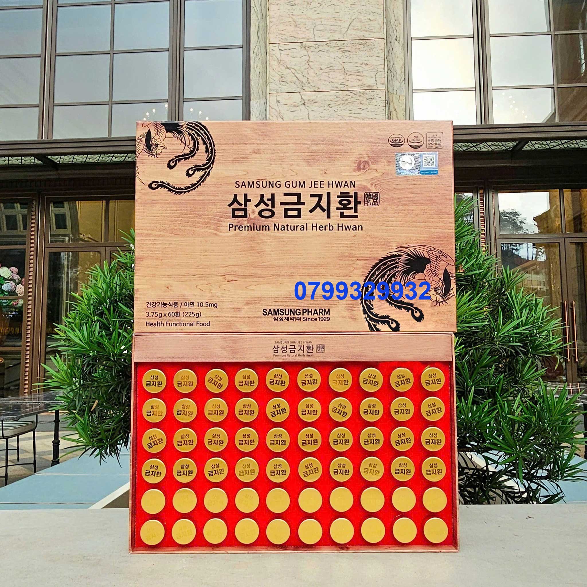 Viên Bổ Não An Cung Ngưu Hoàn Nội Địa Hàn Quốc 60 Viên Hộp Giấy - Ảnh 3