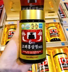 Cao hồng sâm 365 Hàn Quốc 6 năm tuổi hộp 4 lọ - Ảnh 3