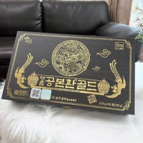 Viên Đông Trùng Hạ Thảo Hàn Quốc hộp gỗ đen 60 viên