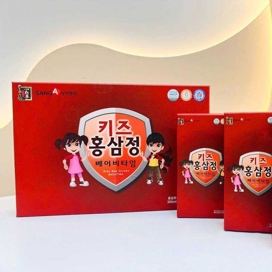 Nước Hồng Sâm Baby Sanga Hàn Quốc Hộp 30 gói - Ảnh 2