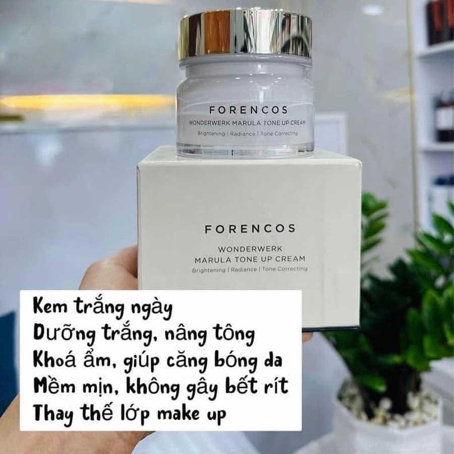 Kem Dưỡng Trắng Da Forencos Wonderwerk Marula Tone Up Cream - Ảnh 2