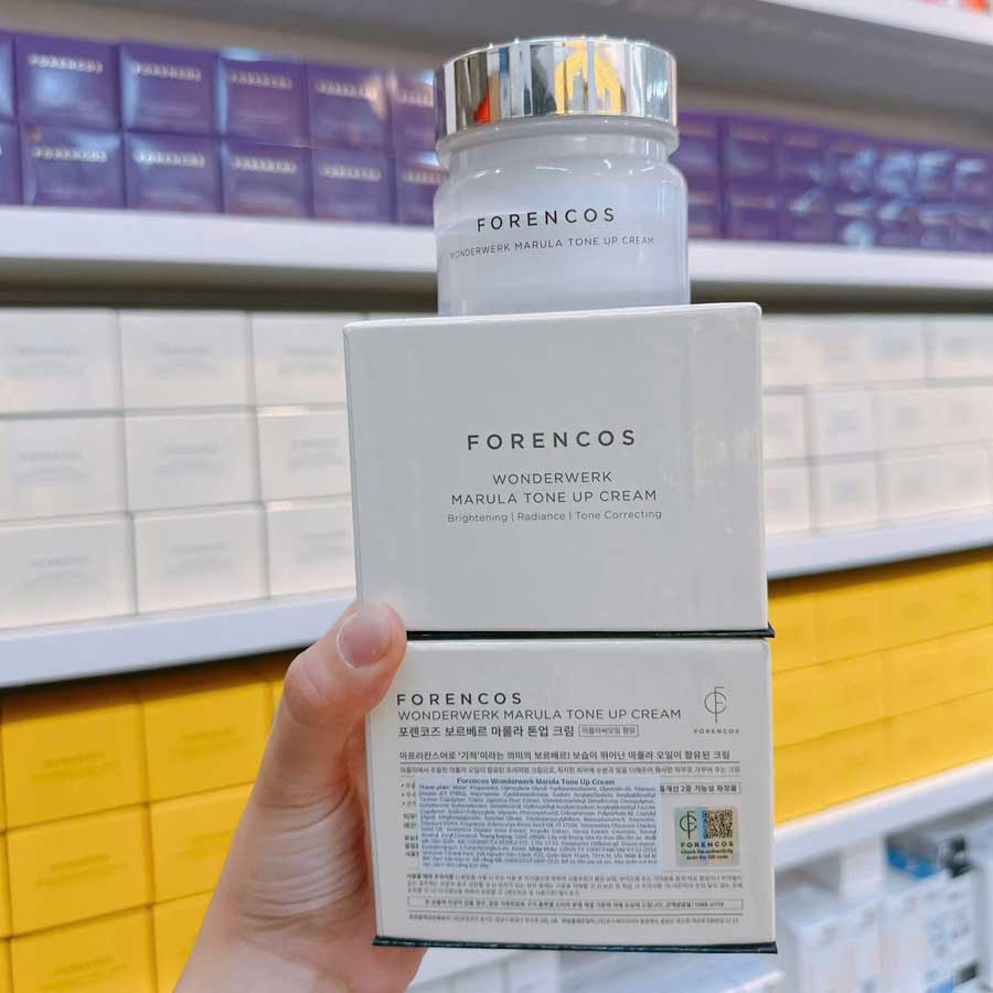 Kem Dưỡng Trắng Da Forencos Wonderwerk Marula Tone Up Cream - Ảnh 3