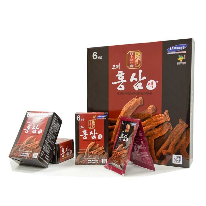 Nước hồng sâm Hàn Quốc Pocheon hộp 30 gói x 70ml