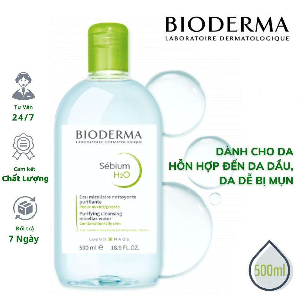 Nước Tẩy Trang Bioderma Dành Cho Da Nhạy Cảm 500ml - Ảnh 3