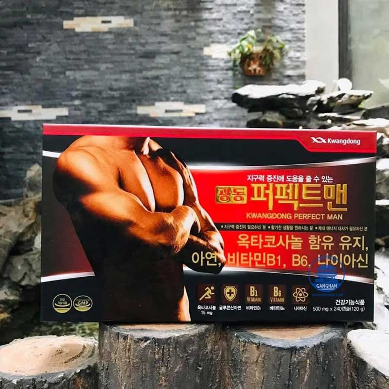 Bổ Lực Sinh lý Nam Kwangdong Hàn Quốc Hộp 120 viên