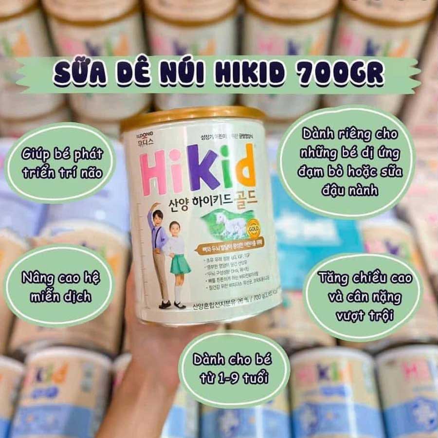 Sữa HIKID Hàn Quốc Tăng Cân Và Chiều Cao Cho Bé Từ 1 Đến 9 Tuổi - Ảnh 2