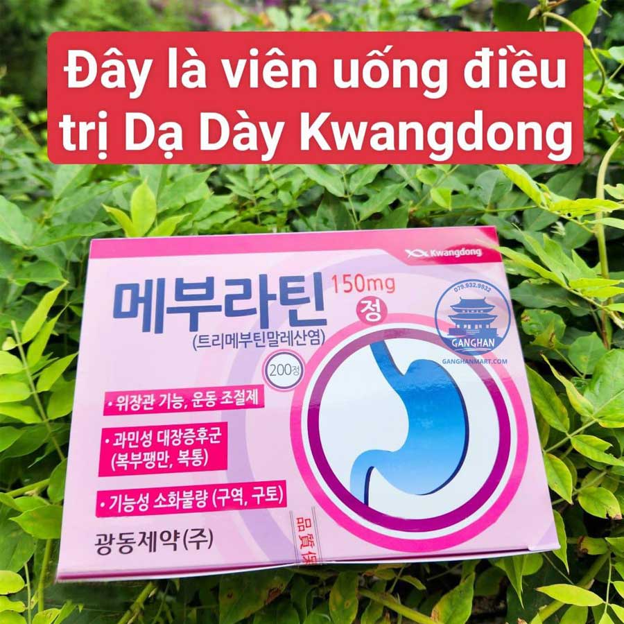 Thuốc Dạ Dày Kwangdong Hàn Quốc Hộp 200 Viên