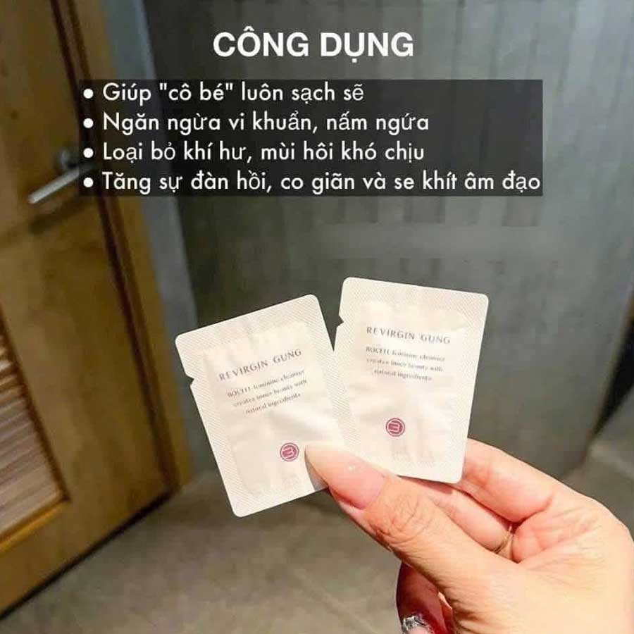 Viên đặt se khít âm đạo Revirgin Gung Hàn Quốc mẫu mới 14 viên - Ảnh 3