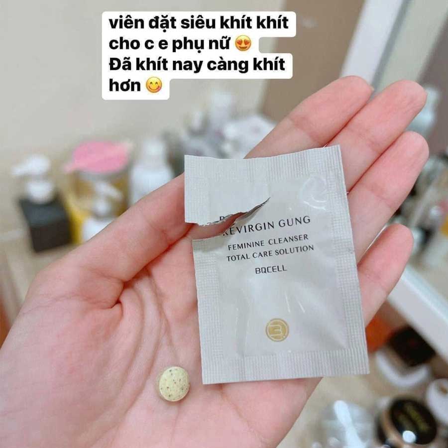 Viên đặt se khít âm đạo Revirgin Gung Hàn Quốc mẫu mới 14 viên - Ảnh 4