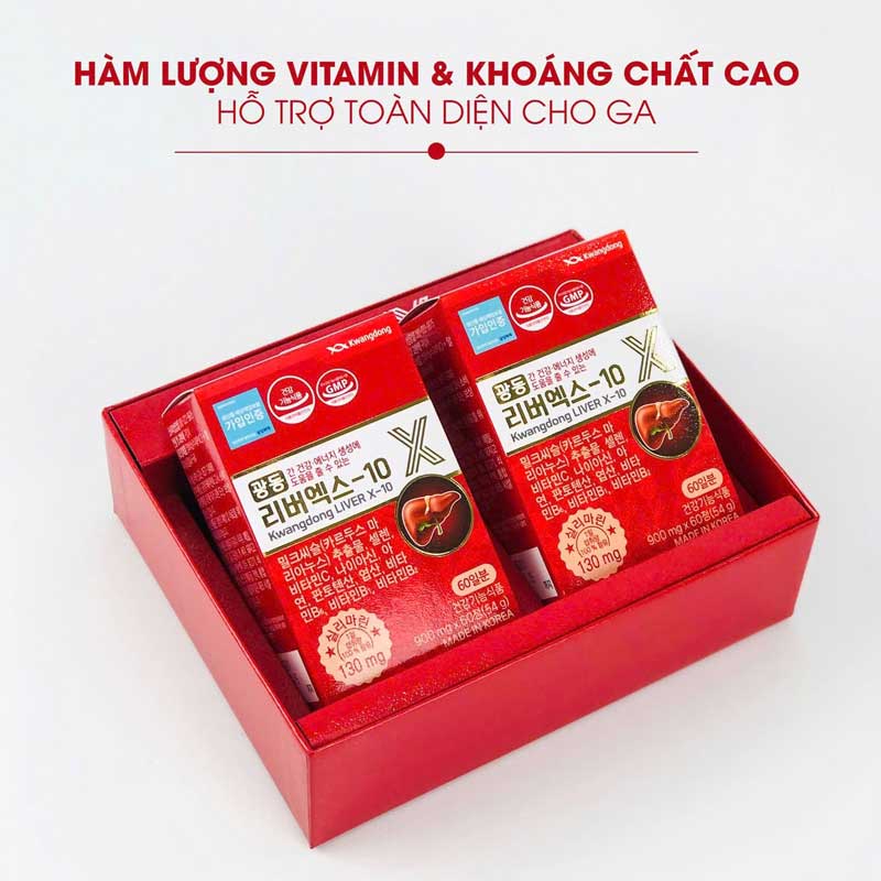 Viên uống bổ gan Kwangdong LiverX – 10 Hàn Quốc 120 viên - Ảnh 5
