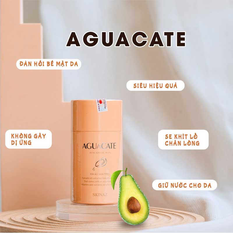 Tinh chất bơ Skinaz Aguacate Avocado Oil 99,6% của Hàn Quốc - Ảnh 3