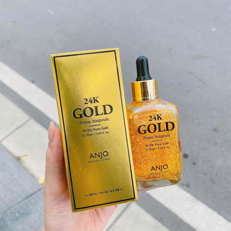 Tinh chất dưỡng da chống lão hóa vàng 24K Gold Prime Ampoule 90ml - Ảnh 2